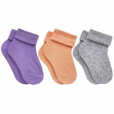 Носки RuSocks Базовая коллекция, 3 пары, размер 9-10, , мультиколор