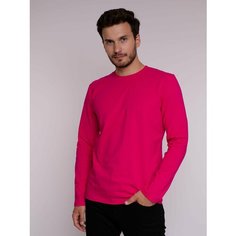 Лонгслив Uzcotton Premium, размер 48-50\L, , фуксия