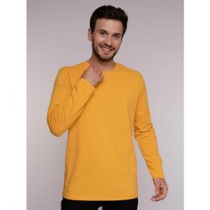 Лонгслив Uzcotton Premium, размер 48-50\L, , горчица
