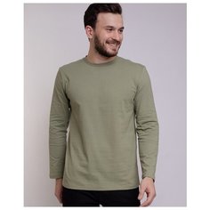 Лонгслив Uzcotton Premium, размер 48-50\L, , оливковый