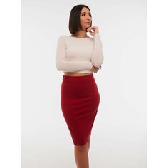 Юбка, размер 44, красный Youth Craft Clothing