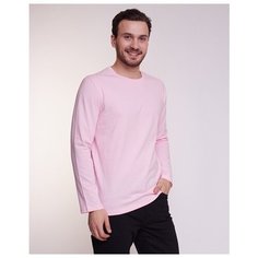 Лонгслив Uzcotton Premium, размер 48-50\L, , розовый