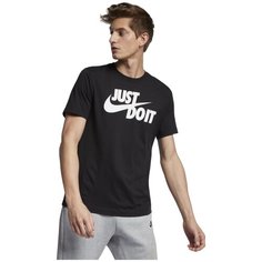 Футболка спортивная NIKE NSW JDI TEE, размер S, черный