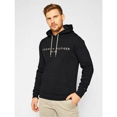 Худи TOMMY HILFIGER, размер S [INT], , чёрный
