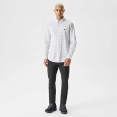 Брюки классические LACOSTE, размер T46, темно-синий