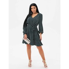 Платье Instinity, размер 52, dark green