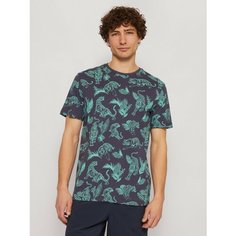 Футболка Zolla, размер XXXL, темно-серый