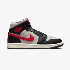 Кроссовки NIKE Air Jordan, размер 9 US, белый/черный/красный