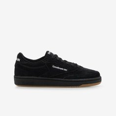 Кроссовки Reebok Club C 85, размер 8 US, black/white/brown