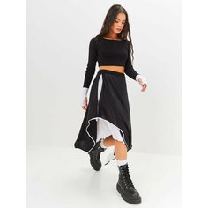 Юбка Lesnikova Design, размер 46-48, черный/белый