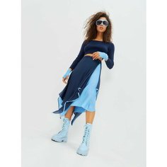 Юбка Lesnikova Design, размер 46-48, сине-голубой