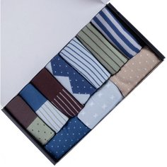 Носки MoscowSocksClub, комплект, 10 пар, размер 27, микс 7