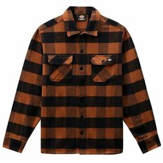 Рубашка Dickies, размер L, коричневый