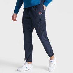 Брюки спортивные NIKE Sportswear Air, размер L, темно-синий