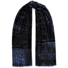 Палантин ELEGANZZA,185х95 см, синий