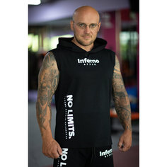 Майка Inferno Style Майка Ассасин "NO LIMITS" INFERNO style М-003-001, 1 шт., размер 2XL, чёрный