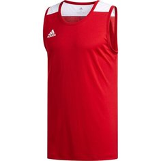 Майка спортивная adidas Jersey, 1 шт., размер L, красный