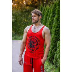 Майка Inferno Style, 1 шт., размер 3XL, крacный