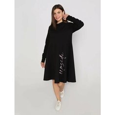 Платье Style Margo, размер 44, бежевый, черный