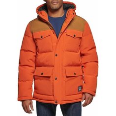 Парка Levis Men Arctic Cloth Quilted Performance Parka, размер L, оранжевый Levis®
