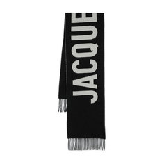 Шарф Jacquemus LEcharpe, one size, черный