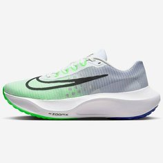 Кроссовки NIKE Zoom Fly 5, размер US 11, зеленый