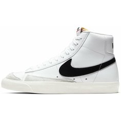 Кеды NIKE Blazer Mid 77, полнота F (EU)/ на среднюю стопу, размер 9 US, белый/черный
