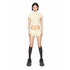 Шорты XSAI SMALL SHORTS, размер S, Желтый