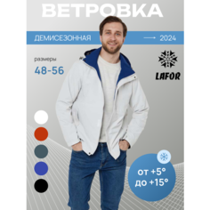 Ветровка LAFOR Демисезон, размер 52 (XL), белый