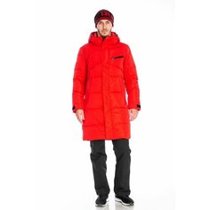 Пуховик LAFOR Зимняя, размер 5XL, красный