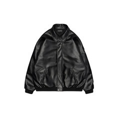 Кожаная куртка ARNODEFRANCE Berlin Jacket, размер M/L, черный