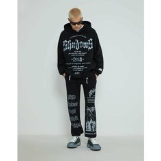 Брюки Gloria Jeans Ready! Steady! Go!, размер 12-14л/158-164, черный