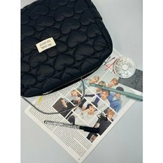 Косметичка 25х7х25 см, , черный Lorex