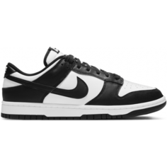 Кроссовки NIKE Dunk Low Retro, полнота R, размер 7 US, black white