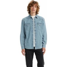 Рубашка Levis Men Classic Western Shirt, размер S, синий Levis®