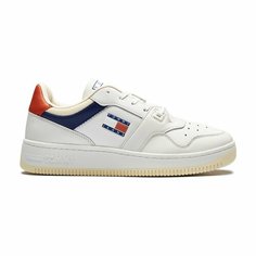 Кроссовки Tommy Jeans TJM BASKET PR, размер T43, белый