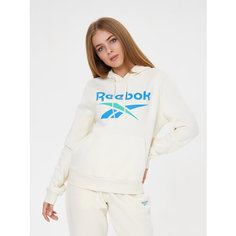 Худи спортивное Reebok Identity Big Logo, размер XS, , бежевый