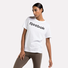 Футболка Reebok Read Graphic, размер S INT, белый