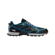 Кроссовки Reebok, размер 12,5 US, черный/голубой/зеленый