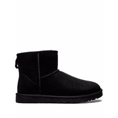 Ботинки UGG Classic Mini, размер 11 US, черный