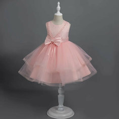 Платье, размер 100, розовый Max Garment