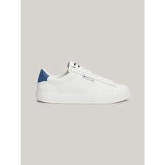 Кеды TOMMY HILFIGER, размер 39 EU, ecru