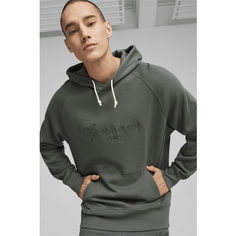 Толстовка PUMA CLASSICS Hoodie, размер M, , Mineral Gray