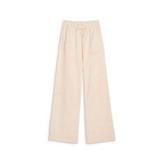 Брюки спортивные PUMA CLASSICS Relaxed Sweatpants, размер 46, бежевый