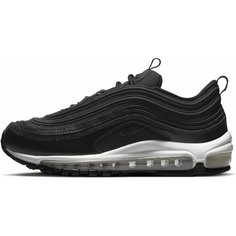 Кроссовки NIKE Air Max 97, полнота F (EU)/ на среднюю стопу, размер 7 US, чёрный