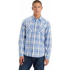 Рубашка Levis Men Classic Western Shirt, размер S, голубой Levis®