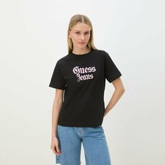 Футболка GUESS, размер M, черный