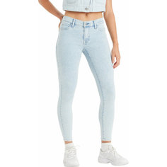 Джинсы скинни Levis Women 710 Super Skinny Jeans, размер 26/30, голубой Levis®