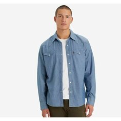 Рубашка Levis Men Classic Western Shirt, размер S, синий Levis®