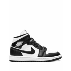 Кроссовки Jordan Air Jordan 1 Mid, размер 10 US, чёрный